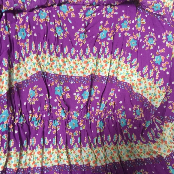 MOSSIMO - Purple Floral Sundress - Small - Picture 3 of 5